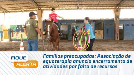 Associação de equoterapia anuncia encerramento de atividades por falta de recursos