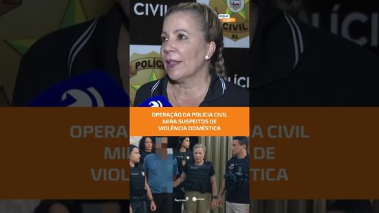 Operação prende acusados de violência contra a mulher #FiqueAlerta
