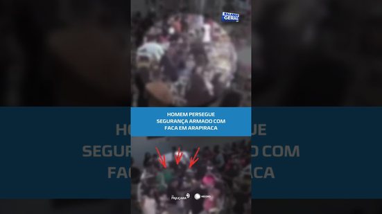 Flagrante: homem é preso após ameaçar segurança com faca #BalançoGeralAL