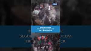 Flagrante: homem é preso após ameaçar segurança com faca #BalançoGeralAL