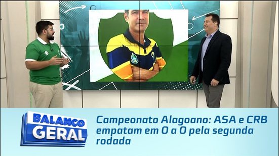 Campeonato Alagoano: ASA e CRB empatam em 0 a 0 pela segunda rodada