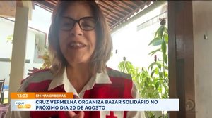 Cruz Vermelha organiza bazar solidário no próximo dia 20 de agosto