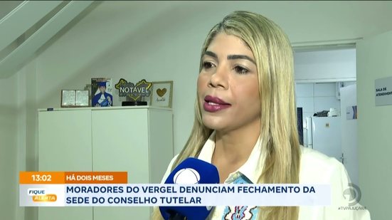 Moradores do Vergel denunciam fechamento da sede do conselho tutelar