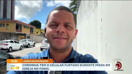 Ladrão Excomungado: Coroinha tem o celular furtado durante missa em Igreja no Farol
