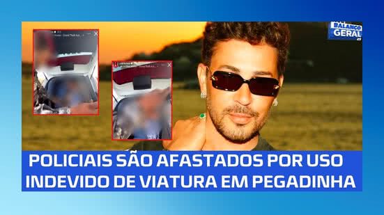 Policiais são afastados após uso indevido de viatura durante pegadinha de Carlinhos Maia