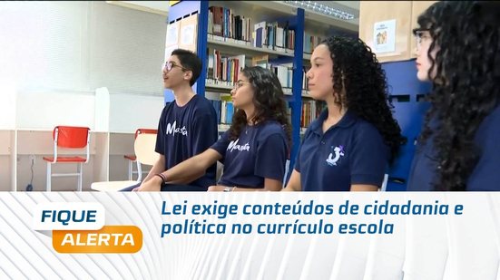 Lei exige conteúdos de cidadania e política no currículo escolar