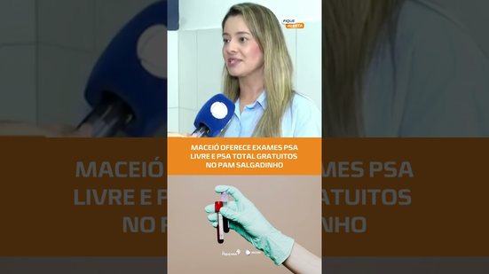 Saiba como fazer exames PSA livre e PSA total gratuitos no PAM Salgadinho 👨‍⚕️ #FiqueAlerta