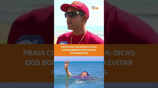 Bombeiros alertam: cuidados essenciais para evitar afogamentos no mar #FiqueAlerta
