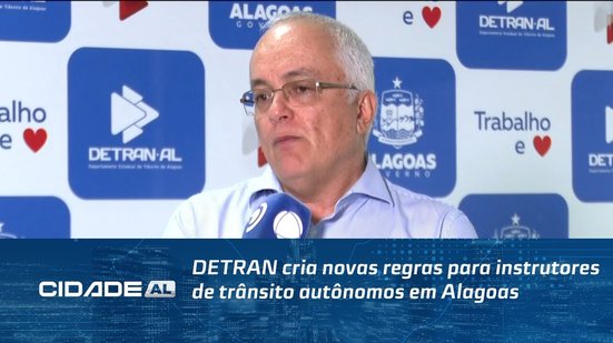 DETRAN cria novas regras para instrutores de trânsito autônomos em Alagoas