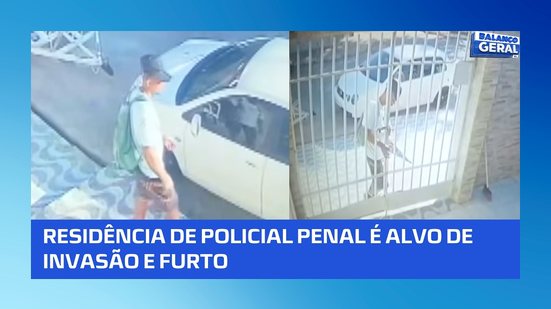 Homem invade casa de policial penal e furta munições #BalançoGeralAL