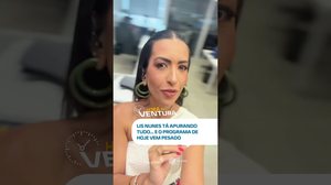 Lis Nunes apura fofocas quentinhas e avisa: “tô passada!” 😱🔥 #HoraDoVentura