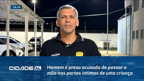 No Petrópolis: Homem é preso acusado de passar a mão nas partes íntimas de uma criança