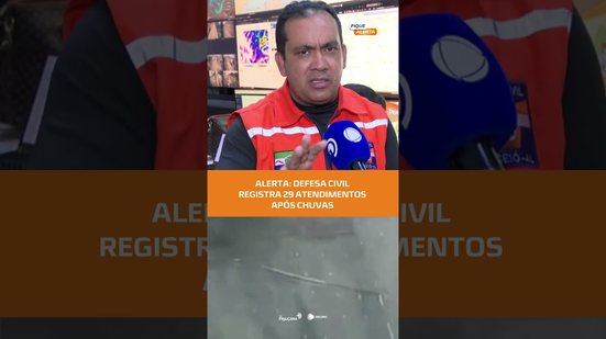 Defesa Civil já atendeu 29 ocorrências por causa das chuvas em AL, confira no #FiqueAlerta