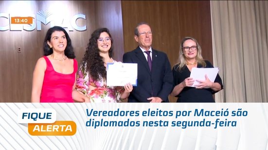 Vereadores eleitos por Maceió são diplomados nesta segunda-feira