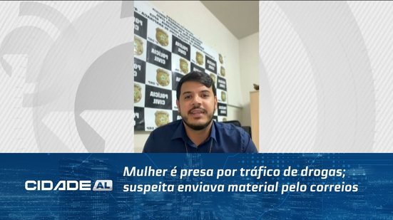 Mulher é presa por tráfico de drogas; suspeita enviava material pelo correios