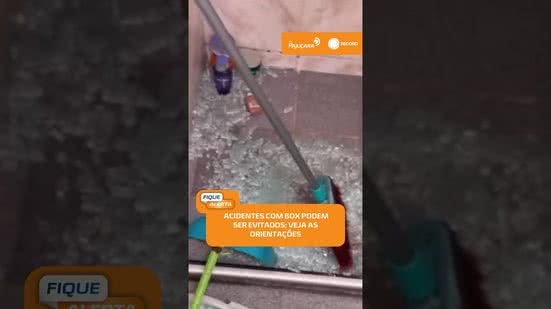Box estourou? Especialista explica como reduzir riscos no banheiro | #FiqueAlerta