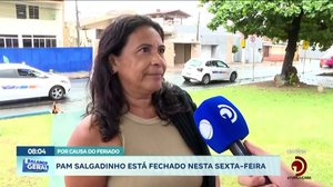 PAM Salgadinho está fechado nesta sexta-feira