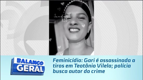 Feminicídio: Gari é assassinada a tiros em Teotônio Vilela; polícia busca autor do crime