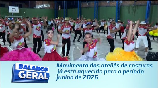 Movimento dos ateliês de costuras já está aquecido para o período junino de 2026