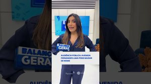 Acontece hoje a audiência pública que irá discutir alteração de nome da avenida #BalançoGeralAL