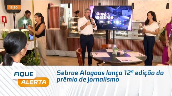 Sebrae Alagoas lança 12ª edição do prêmio de jornalismo