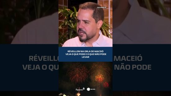 🎆Ano Novo com segurança; itens proibidos e liberados na orla de Maceió #CidadeAL