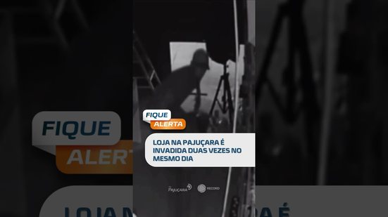 🗞️ DESTAQUES DO DIA: ousadia! loja é arrombada duas vezes no mesmo dia na Pajuçara #FiqueAlerta