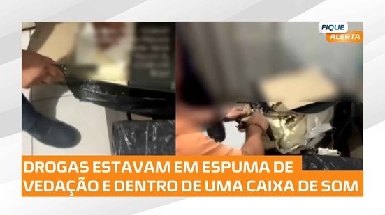 Polícia apreende maconha e pasta base de cocaína em armazém de transportadores paulista