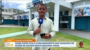 Saiba como fica o funcionamento das unidades de saúde de Maceió nesta segunda-feira