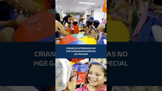 🐰Dia de Páscoa transforma rotina de crianças internadas #CidadeAL