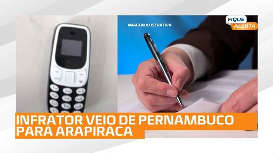 Em Arapiraca: Candidato é preso tentando fraudar concurso público da Guarda Municipal