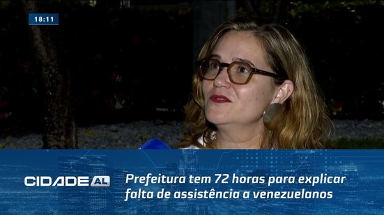 Prefeitura tem 72 horas para explicar falta de assistência a venezuelanos