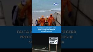 ⚠️ Sem proteção: moradores e turistas alertam para risco de acidentes na Jatiúca #BalançoGeralAL