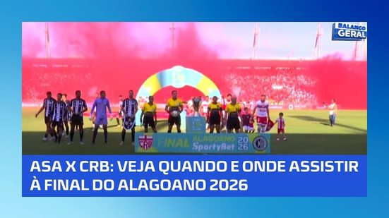 É AMANHÃ: Decisão do alagoano 2026 você acompanha aqui na TV Pajuçara RECORD!