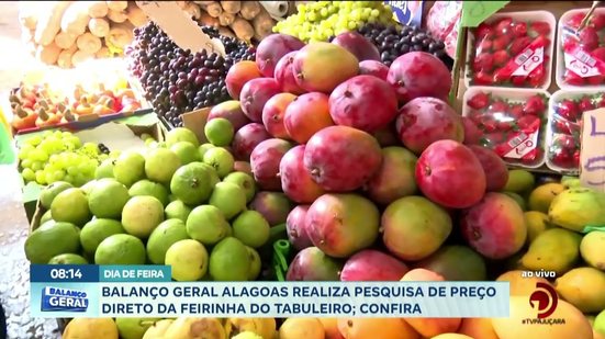 Balanço Geral Alagoas realiza pesquisa de preço direto da feirinha do tabuleiro; confira