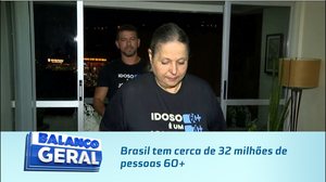 Brasil tem cerca de 32 milhões de pessoas 60+; em Alagoas , são 39 idosos para cada 100 crianças