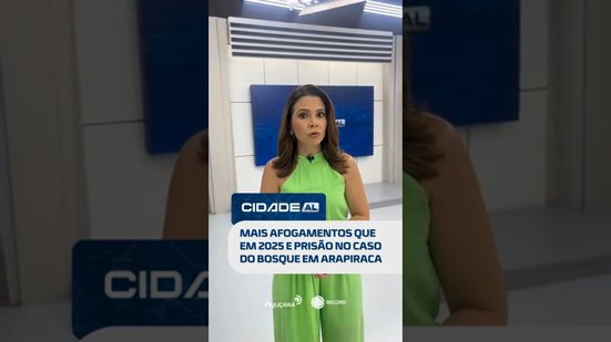 Alerta nas águas e prisão por feminicídio em Arapiraca #CidadeAL