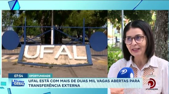 UFAL está com mais de duas mil vagas abertas para transferência externa
