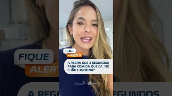 DESTAQUE: Regra dos 3 segundos é mito? 😱  #fiquealerta