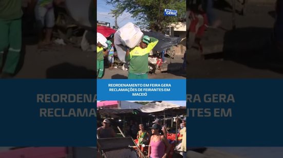 Reordenamento na feira do tabuleiro: feirantes cobram prefeitura após mudança #BalançoGeralAL