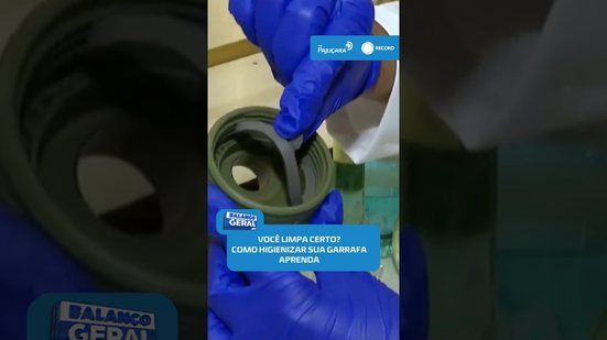 🧼 Você limpa sua garrafa térmica do jeito certo? Aprenda o método recomendado #BalançoGeralAL