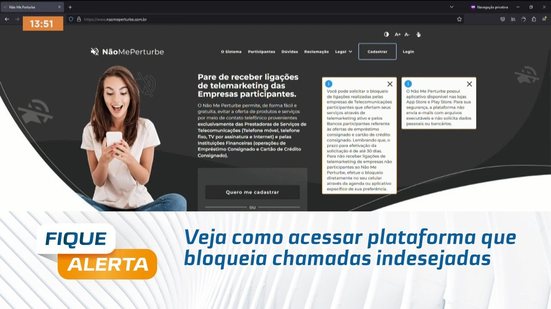 Veja como acessar plataforma que bloqueia chamadas indesejadas