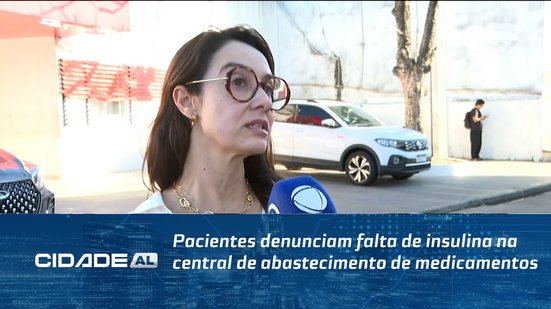Pacientes denunciam falta de insulina na central de abastecimento de medicamentos