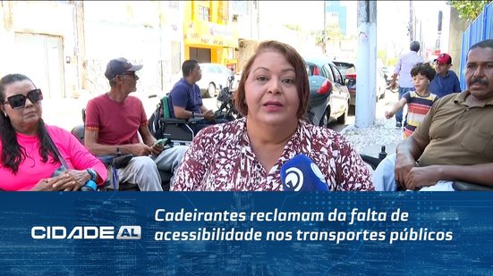 Cadeirantes reclamam da falta de acessibilidade nos transportes públicos