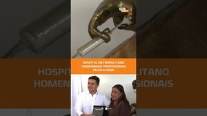 Comemoração de aniversário destaca profissionais da saúde #FiqueAlerta