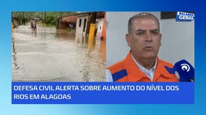 Defesa Civil alerta sobre aumento do nível dos rios em Alagoas