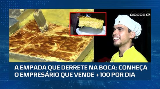 Empresário viraliza nas redes sociais com as empadas que faz desde 2021