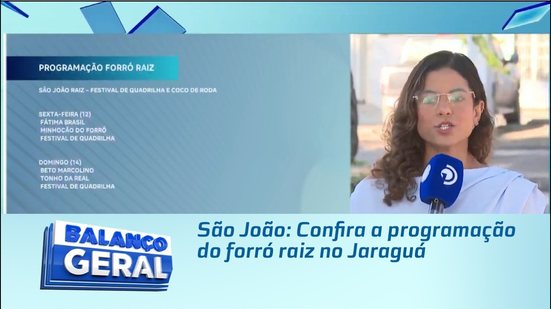 São João: Confira a programação do forró raiz no Jaraguá