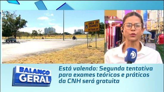 Está valendo: Segunda tentativa para exames teóricos e práticos da CNH será gratuita