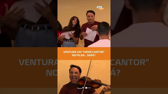 🎤DO VENENO PRO VOCAL: Ventura tenta aprender a cantar #FiqueAlerta